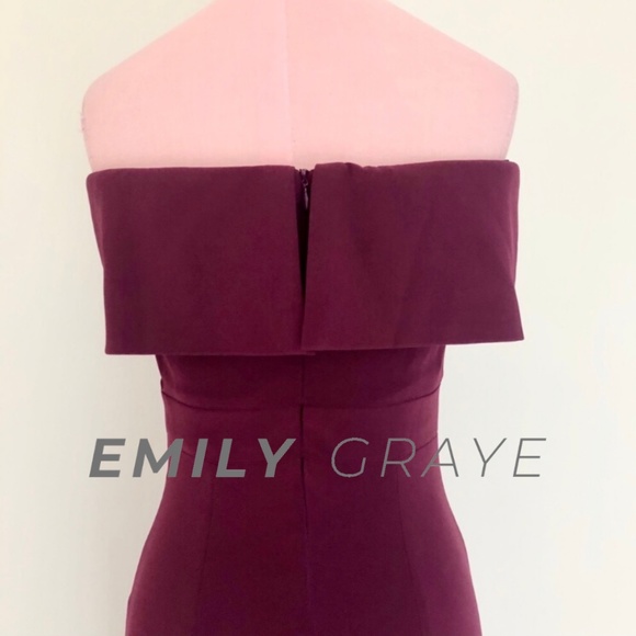 BHLDN Ember Dress in Wine Size 2 EUC - Picture 5 of 7
